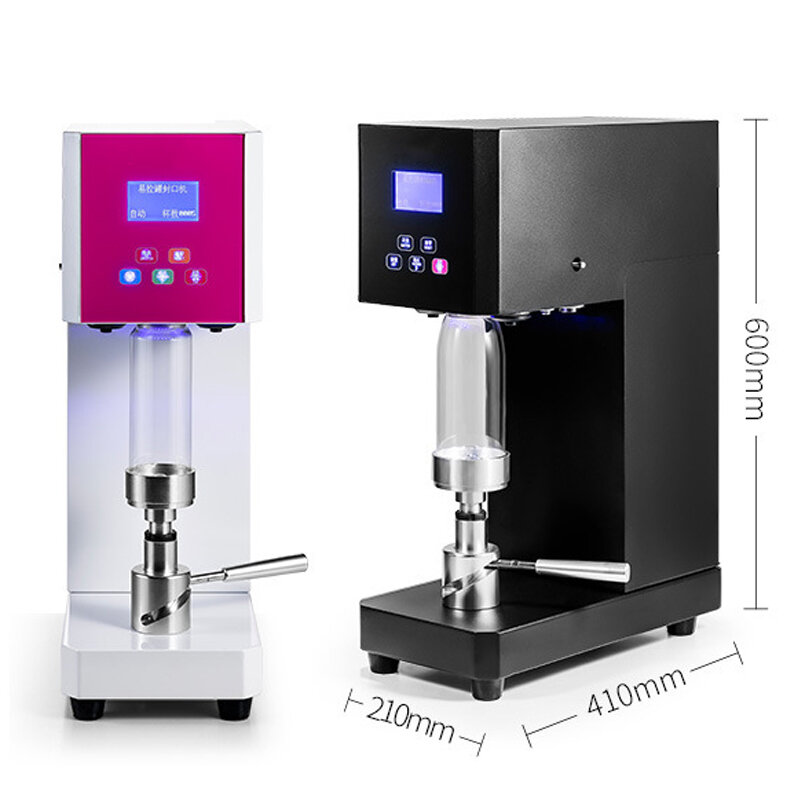 Máquina de selagem automática do chá do leite das latas plásticas da máquina da selagem 220v pode completo