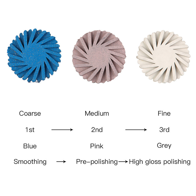 Kit de disco de polimento de resina composta dental sistema de diamante ra material dental dentes flex escova espiral burs polidor roda ferramenta