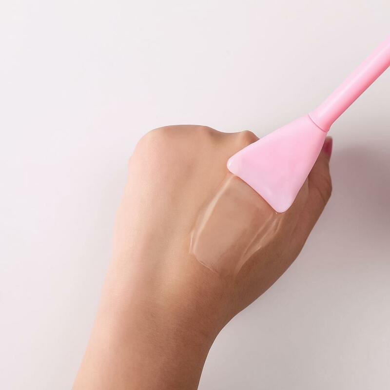Facial Face Stick DIY Face Brush Spatula DIY Masque Brush Safe Comfortable Silicone Masque Stirring Stick for Girl Skin Care