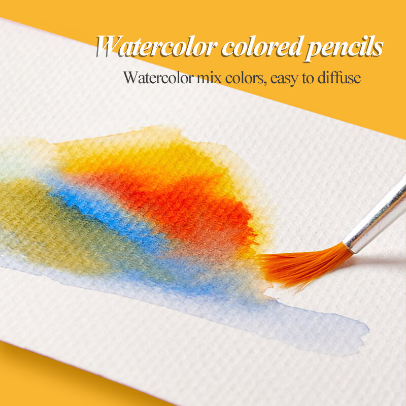 Brutfuner-lápiz profesional de acuarela/Aquarelle, 48/72/120/150/180 colores, para dibujar bocetos, lapislázuli de colores