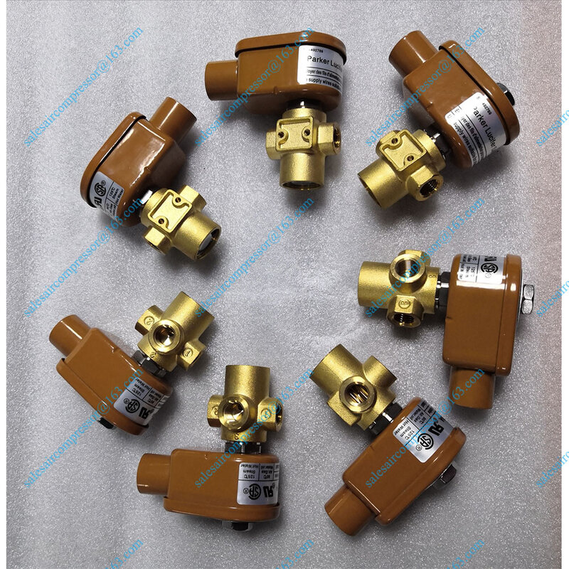 IR screw compressor solenoid valve 39418926 compressor below off valve parts