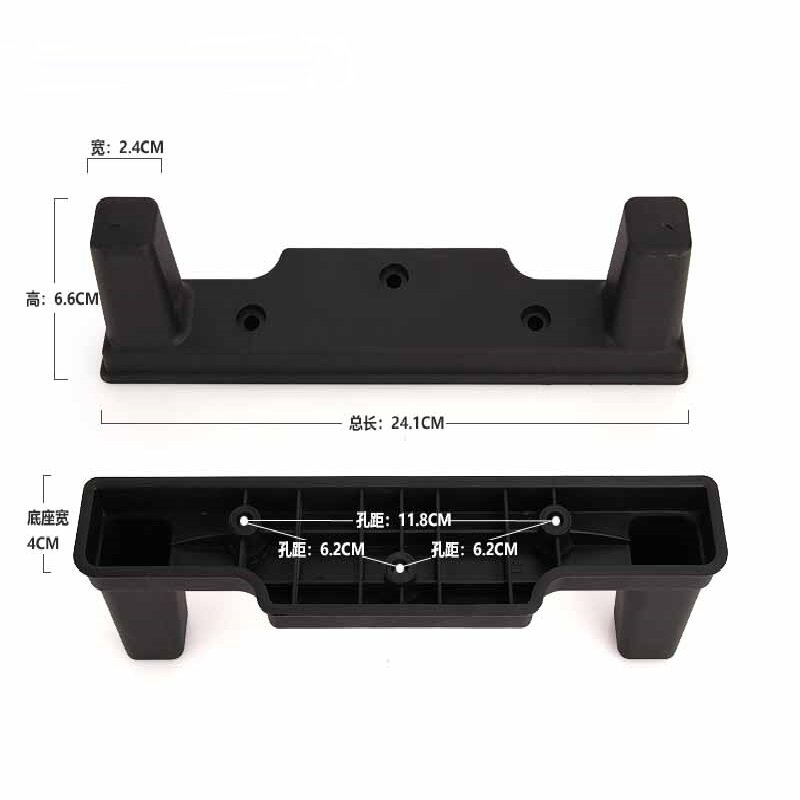 Универсальные запасные части для чемодана, гвозди для ног, аксессуары для передних ног, пластиковая прочная аудиостанция, аксессуары для ног