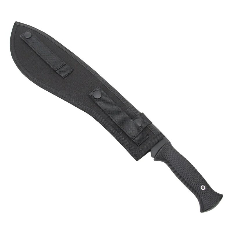 Seguro 1:1 treinamento de borracha faca militar nepal exército faca modelo cosplay arma brinquedo do dia das bruxas falso faca de plástico dragger sem borda