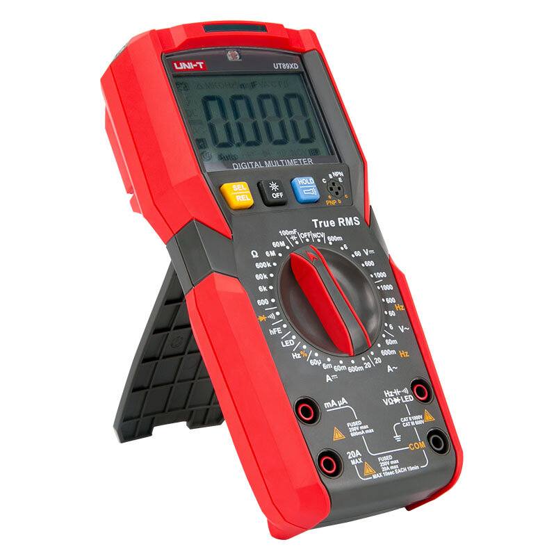 Multimètre numérique professionnel UNI-T UT89X/UT89XD, testeur True RMS, voltmètre AC/DC, ampèremètre True RMS