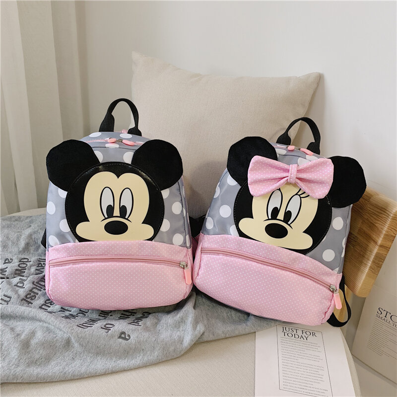 2019 Hot Sale Mickey School Bag Minnie for Boys Girls baby Bag Children Backpack Kindergarten Backpack kid School Bags Satchel