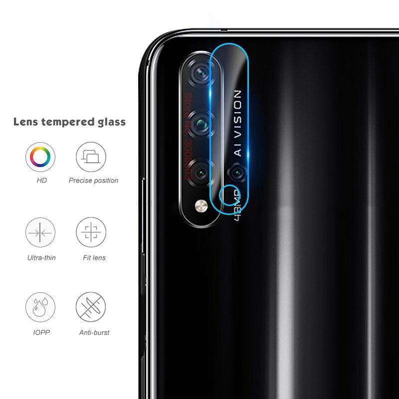 2-in-1 Camera glass for honor 20s 20 s honor20s protective glass on for honor 20 lite 20lite light mar-lx1h 6.15'' screen film
