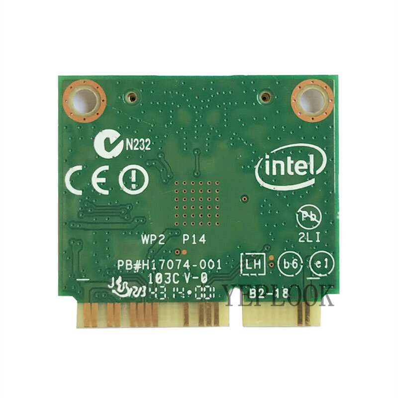 Wireless-N 7260NB 7260HMW NB 300Mbps Dual Band 2.4G/5Ghz Mini PCI-E Cartão Intel Wifi para Dell Asus Acer Laptop Desktop
