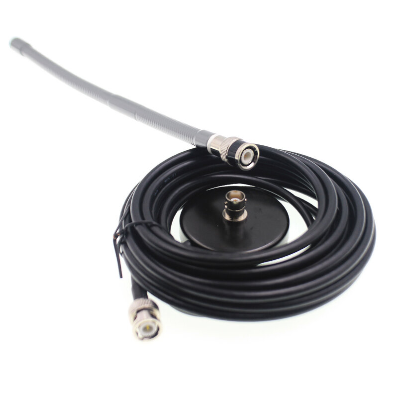 Magnet Antenne Montieren 5M Feeder Kabel mit BNC Stecker für Auto Mobile transceiver Auto Antenne