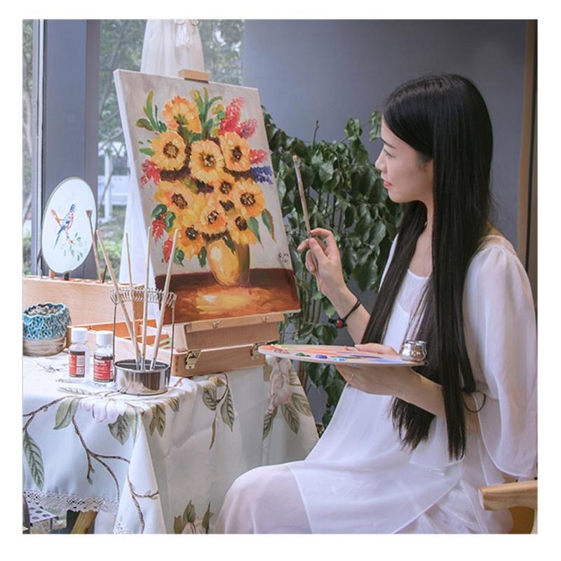 10PCS Wood Painting Frame Cotton White Stretched Canvas Frame for Drawing Painting DIY Canvas Painting Supplies