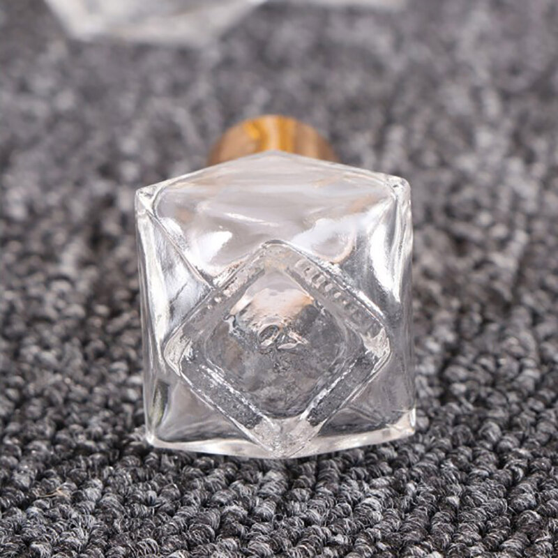 Nowy 1 sztuk szklany wałek butelka miniaturowe szklane butelki z Roller ze stali nierdzewnej kulki na olejki eteryczne perfumy aromaterapia