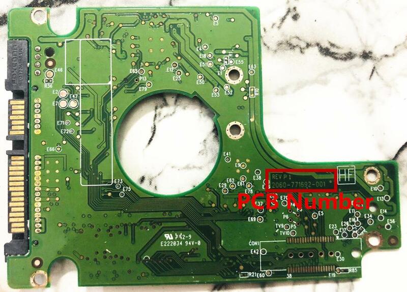 Western Digital placa de circuito de disco duro/2060-771692-001 REV P1 A , 2060 771692 001