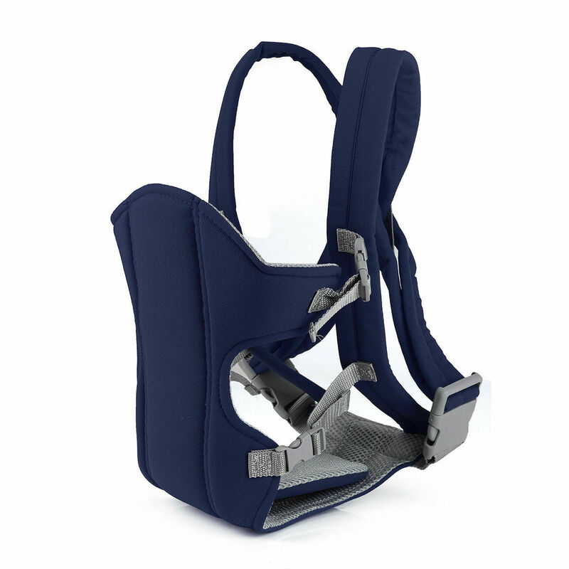 Recém-nascido infantil ergonômico ajustável respirável envoltório sling mochila