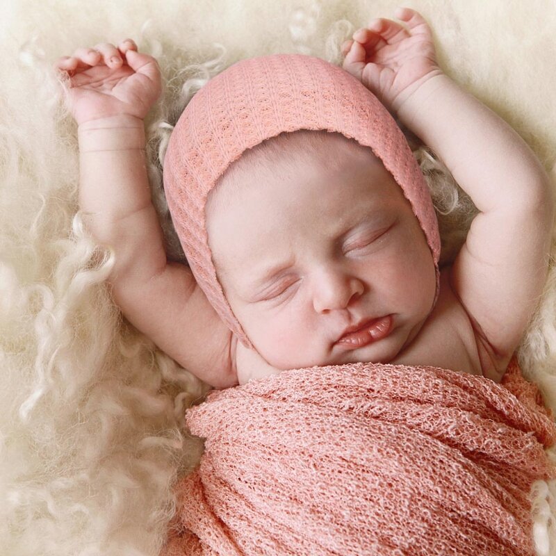 2 pçs fotografia recém-nascido adereços conjunto para fotografia memorável shoots bebê chuveiro presente aplicável para crianças infantis p31b
