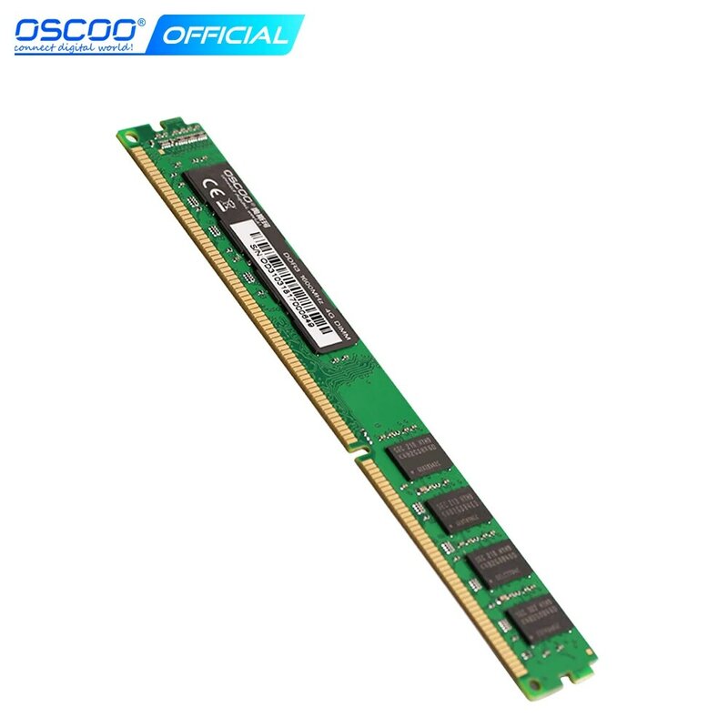 OSCOO DDR3 Ram 8GB 4GB 1600 MHz เดสก์ท็อปหน่วยความจำ UDIMM สำหรับ PC คอมพิวเตอร์เดสก์ท็อป/แล็ปท็อป