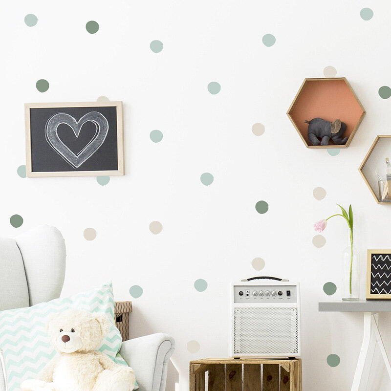 Casa decoração 3d pontos adesivos de parede para sala de estar auto adesivo quarto arte da parede adesivo