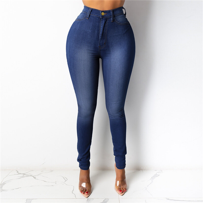 Kobiety czarne dżinsy Push Up ołówkowe spodnie jeansowe damskie w stylu Vintage wysokiej talii dżinsy Casual Stretch Skinny mama Jean Slim Femme