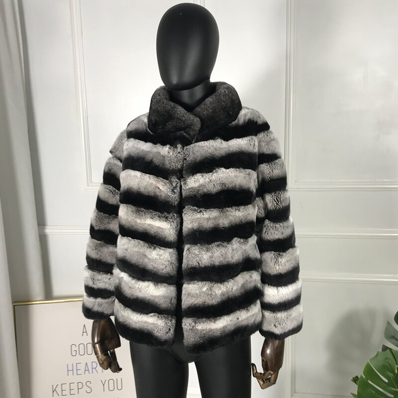 女性のための毛皮のジャケット100%,本物のレックスのウサギの毛皮のコート,ファッション,アウター,迅速な発送
