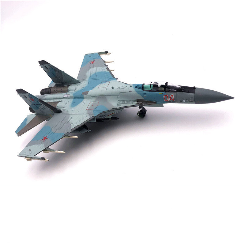 Модель самолета Jason TUTU, модель российского истребителя ВВС Su 35, модель самолета из сплава, Литые металлические самолеты масштаба 1:100, Прямая поставка
