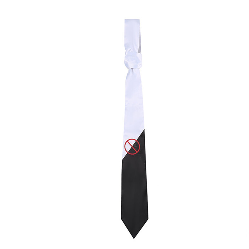 Tie เท่านั้น!!! Danganronpa Dangan-Ronpa Junko Enoshima / Celestia Ludenberg / Mahiru Koizumi Hand-Made Tie สำหรับคอสเพลย์ฮาโลวีน