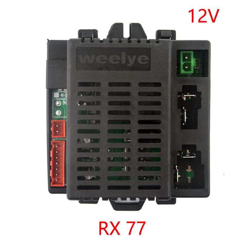 RX77เด็กไฟฟ้าตัวรับสัญญาณ Weelye ของเล่นเด็กรถรีโมทคอนโทรล2.4G สี่ล้อรถแบตเตอรี่ Controller