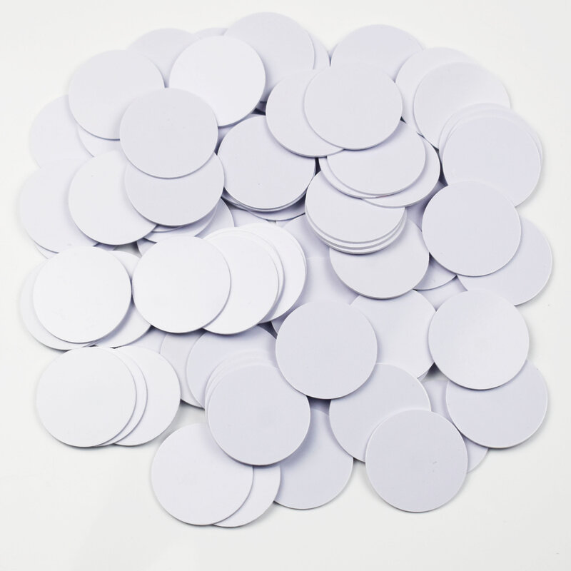 1pc/Lot NFC 215 Coin TAG Key 13.56Mhz NFC215 Universal Ultralight Tags Labels