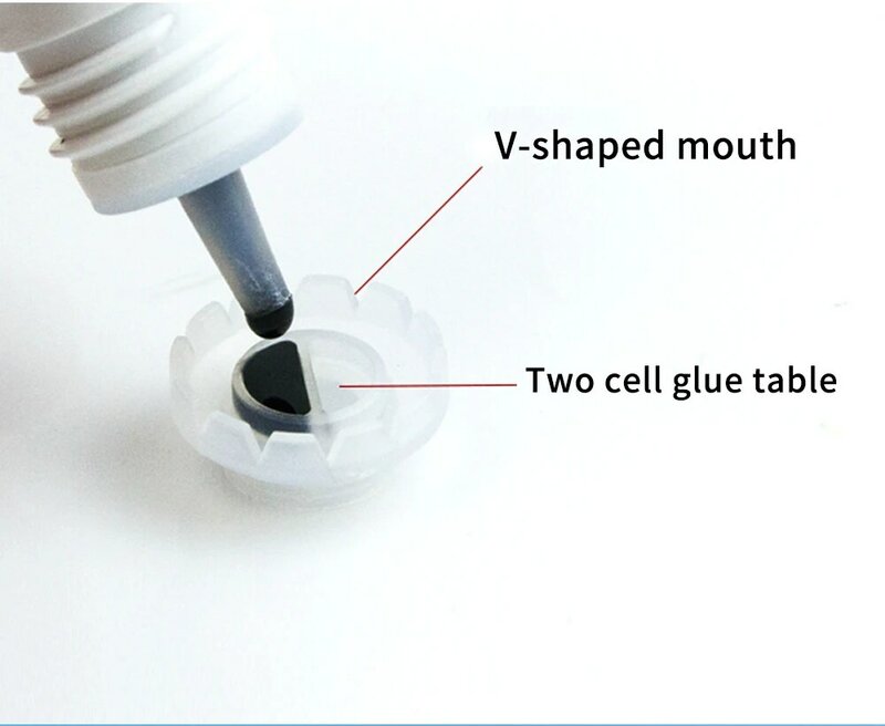 Natuhana suporte de cílios postiços de acrílico, 2 em 1, palete de suporte para cílios com marcação de tico, ferramenta essencial de extensão de cílios postiços