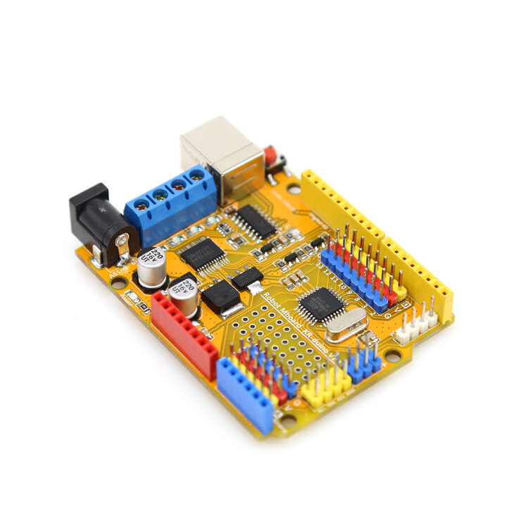 Krduino Development Board Programmering Boord Motor Drive Board Arduino Uno R3 Slimme Auto Diy Control Board