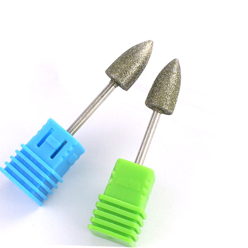 1pcs Diamond Rotary Milling Cutter Nail Drill Bit Electric Manicure Files For Pedicure Machine Cuticle Clean Tools Accessories