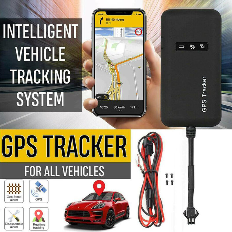 미니 실시간 차량 GPS GSM 트래커 로케이터, 차량 및 오토바이 추적 장치