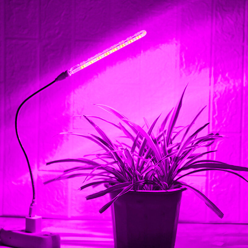 DC5V LED Lampu Bohlam Tanaman Tumbuh 21LEDs USB Portabel LED Lampu Tumbuh Spektrum Penuh LED Cahaya Phyto Pertumbuhan untuk Tanaman Sukulen