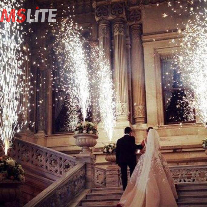 3pcs Indoor Stage Effect Wedding Occasion Cold Sparkler Fireworks Fountain Machine