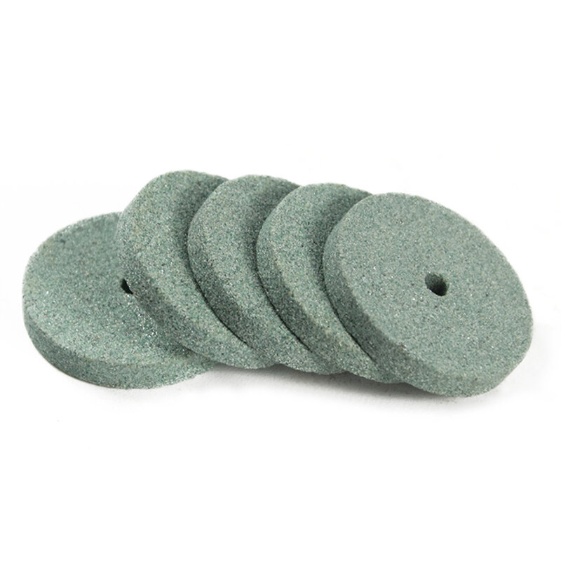 Hoja de piedra de molienda oixde de aluminio verde, 10 piezas, para herramientas rotativas dremel