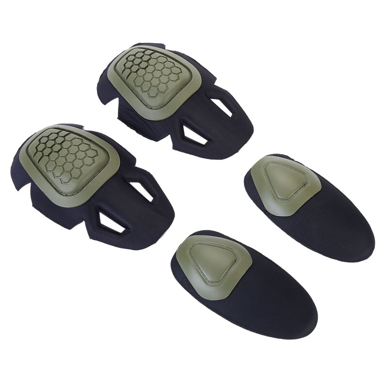 Mege-rodilleras desmontables para juego de Paintball, uniforme de combate, equipo táctico militar, Airsoft, G3, G4, envío directo