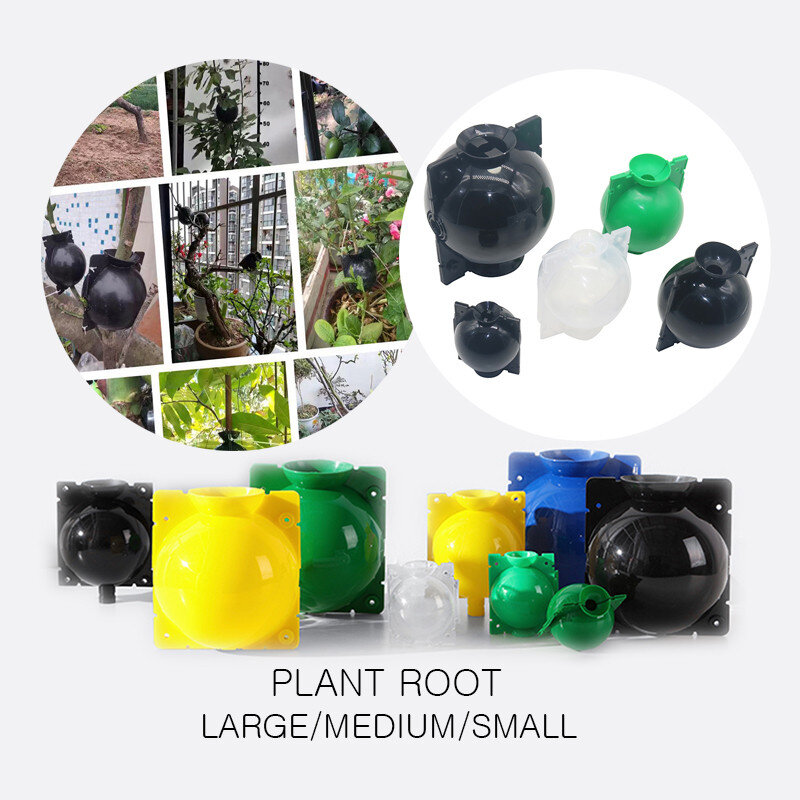 Plant Rooting Ball Propagation Rooting Box Plant Cloner Grafting Breeding Seeding Container Nursery Box Garden Seeds Root Cases