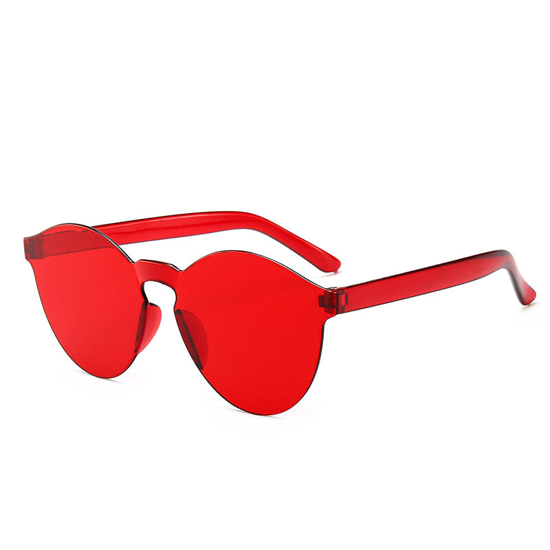 Gafas de sol Vintage Color caramelo ojo de gato para mujer de lujo Rosa negro rojo colorido ligero gradiente gafas de sol UV400