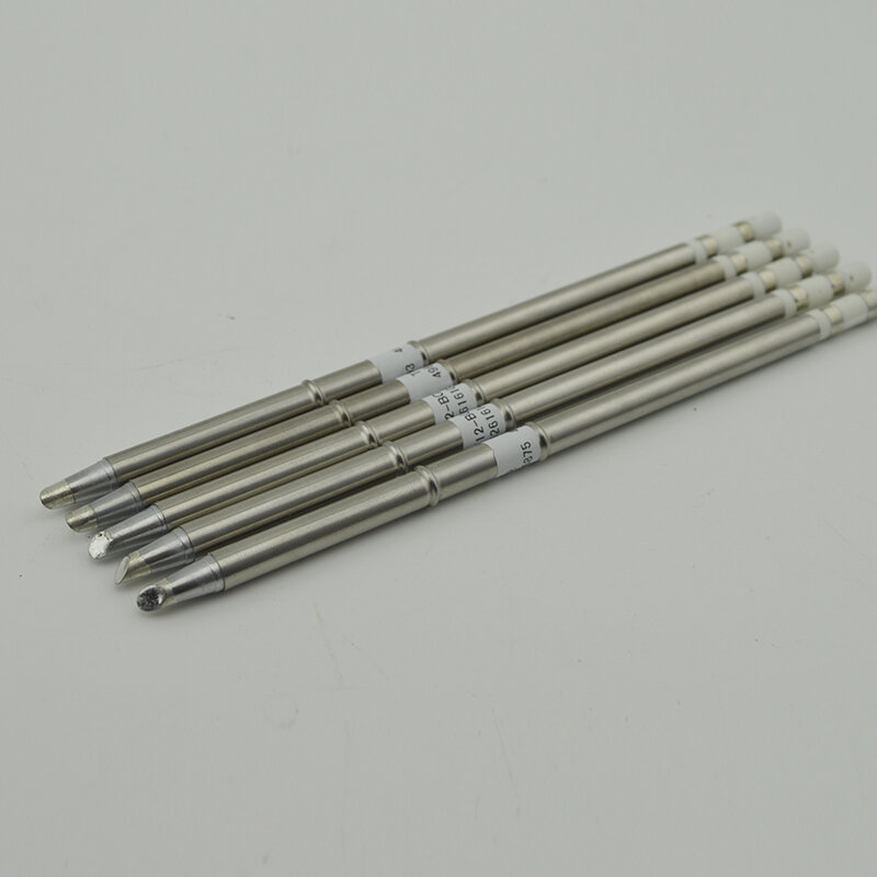 T12-BCM2 BCM3 Soldering Iron Tip Bevel with indent / horseshoe-shaped BCM2 tip with groove /shape