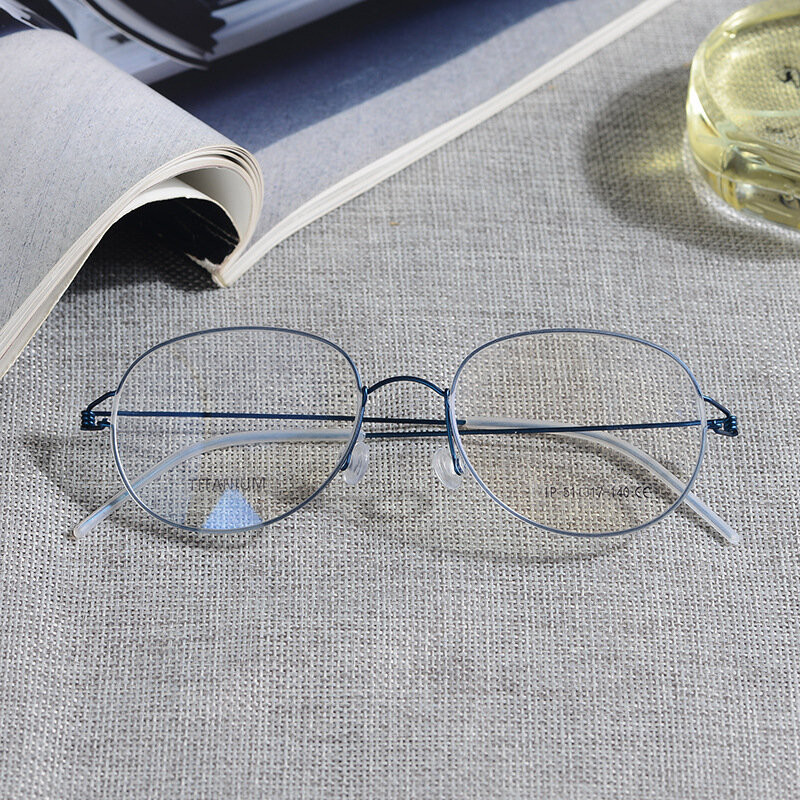 Креативные очки без винтов и персонализированные оправы для мужчин и женщин с оправой в стиле ретро для близорукости и ультралегкими очками