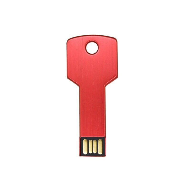 Metal USB Flash Drive com logotipo livre, disco de memória, dispositivo de armazenamento, Photo Stick, 2.0, 4GB, 8GB, 32GB, 64GB, bons presentes, mais de 10pcs