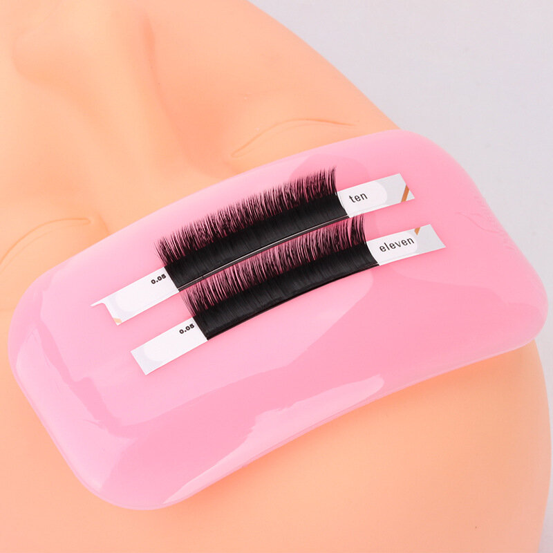 NATUHANA Silicone false eyelash extension holder Isolated Patches Maquiagem Forehead Lash cilios Pads Makeup Organizer