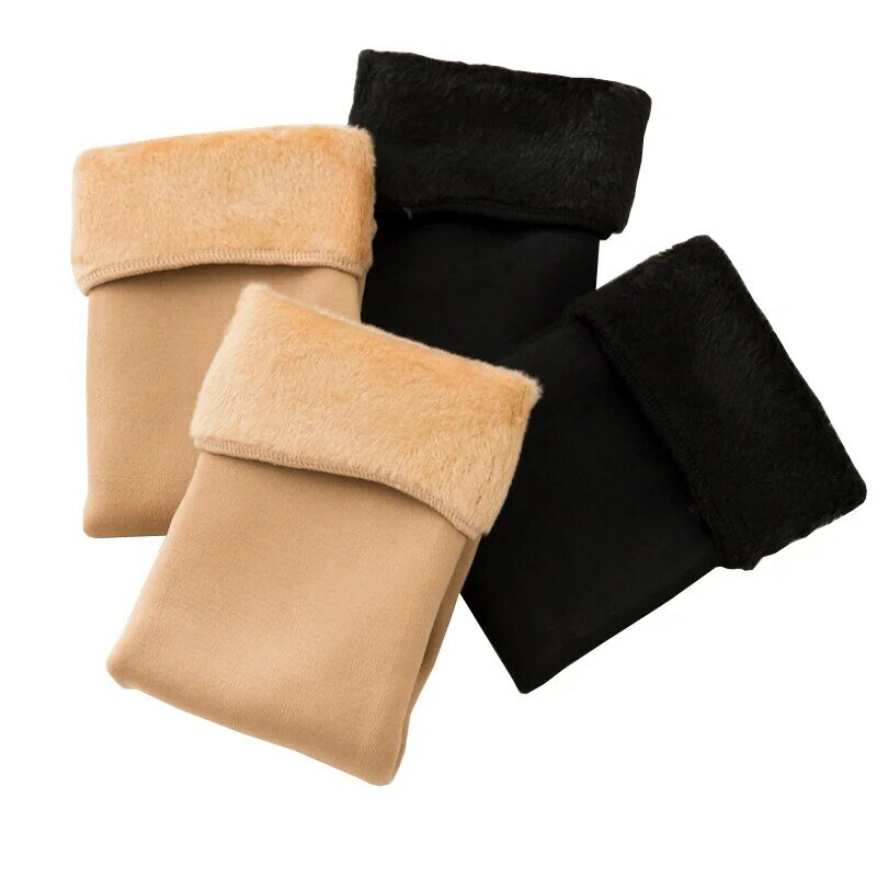 Calcetines gruesos de invierno para mujer, medias informales de algodón cálido para el hogar, 2 par/lote