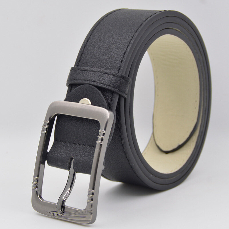 Cinturones de cuero Pu para niños, 3,3 cm, correa de cintura para niños, cinturón para Jeans, productos de alta calidad
