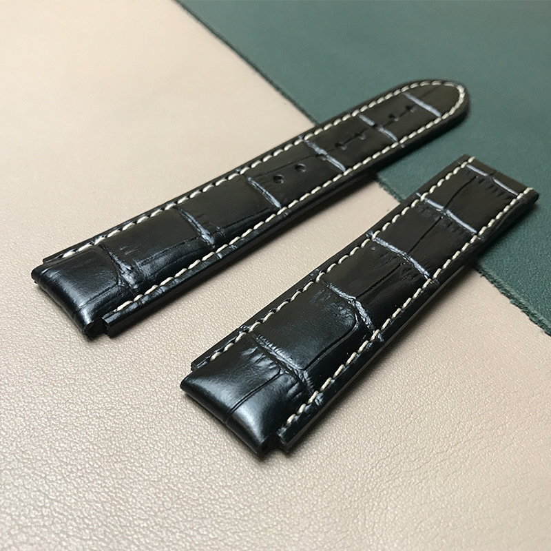 PESNO مناسبة ل رادو سنتريكس حقيقية الطبقة العليا حزام من الجلد ساعة العجل جلد أسود براون