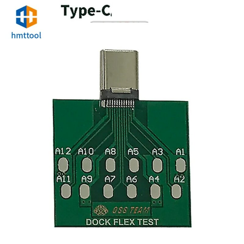 Micro USB Test Board Charging Dock Flex Tester Repair For IPhone / Andorid / TYPE-C Charging Battery Power Testing Fix Tool