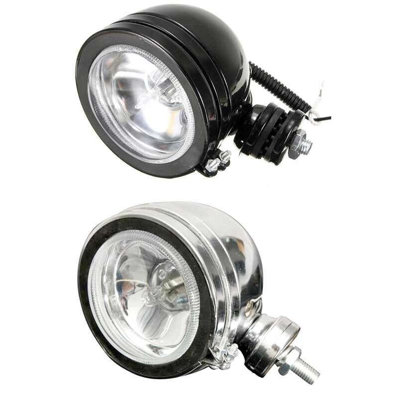 12V 55W Motorfiets Mistlamp H3 Lamp Werken Light Waterdichte Signaal Spot Verlichting Voor Atv Suv Mistlampen universele