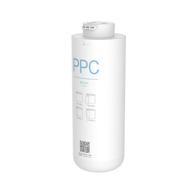 Оригинальный фильтр очистителя воды Xiaomi PPC Композитный фильтр для C1 MRB23 MRB33 Smartphone PP хлопковый фильтр задний активированный уголь