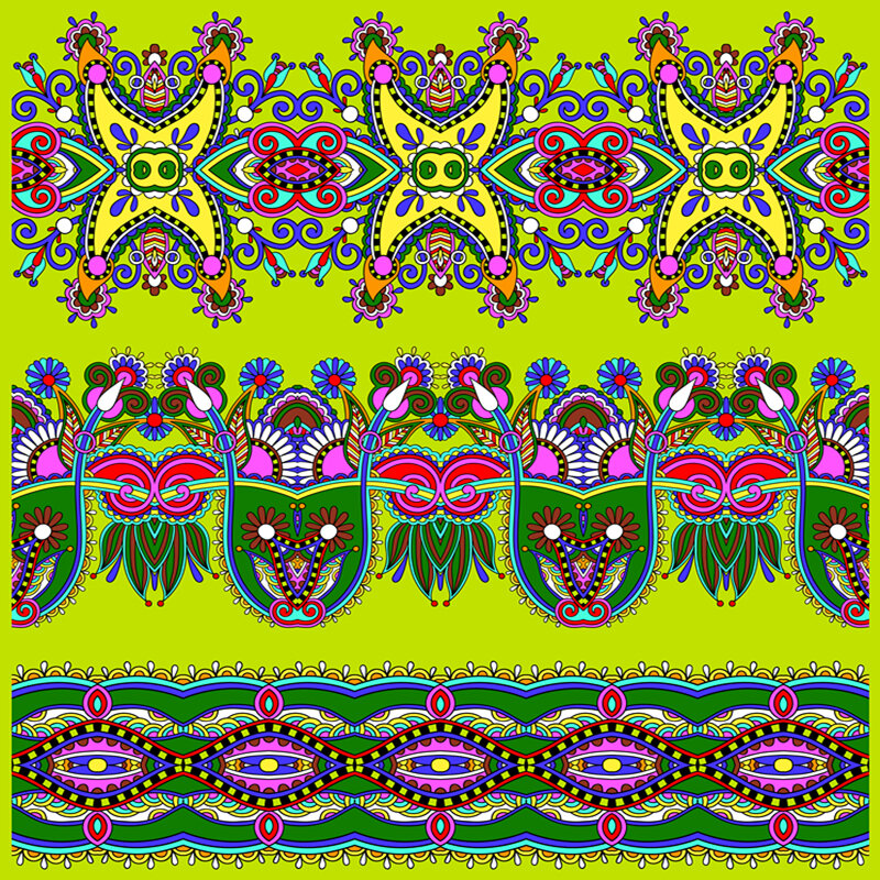 พิมพ์สีสัน Wall Tapestry แขวนผนัง Tapestry Psychedelic สำหรับห้องนอนห้องนั่งเล่นพื้นหลังรูปแบบเวกเตอร์ M33