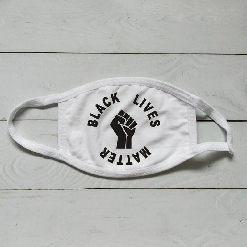 Black Lives Matter-페이스 마스크, 재사용 가능, 유니크 코튼 페이스 마스크, 세탁 가능한 먼지, 3 겹 꽃가루, 먼지 보호 입 맞춤 마스크