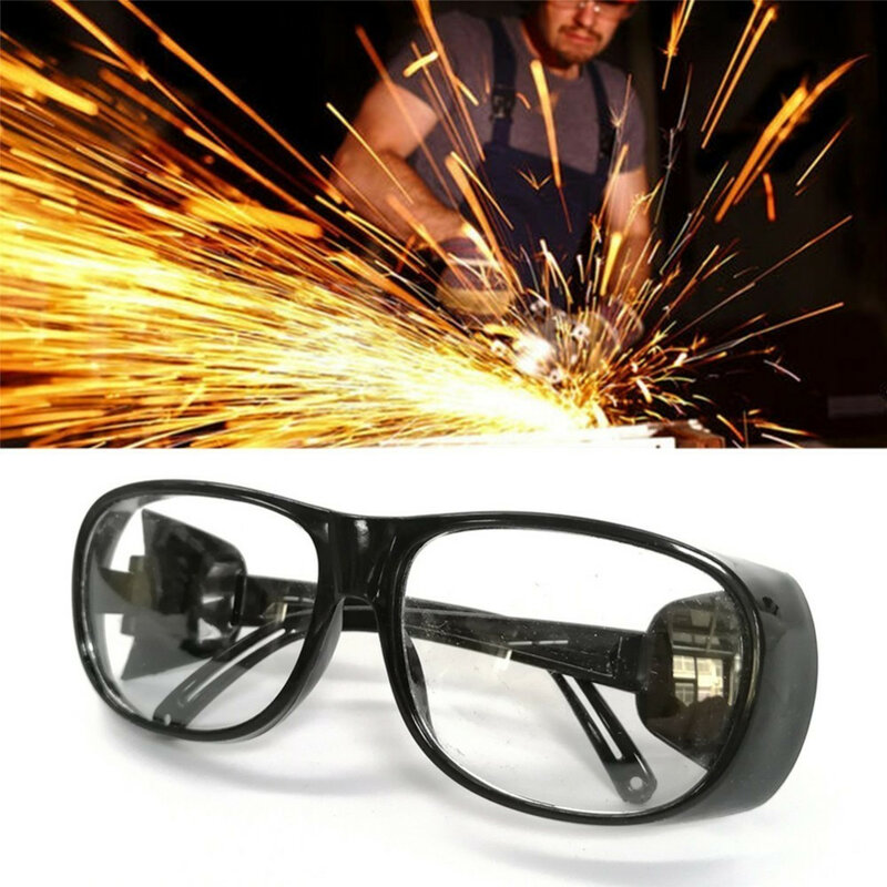 แว่นป้องกันฝุ่นเชื่อม Las listrik ขัดเงาแก๊สแว่นตาป้องกันแรงงานแว่นกันแดดแว่นตาป้องกันการทำงาน