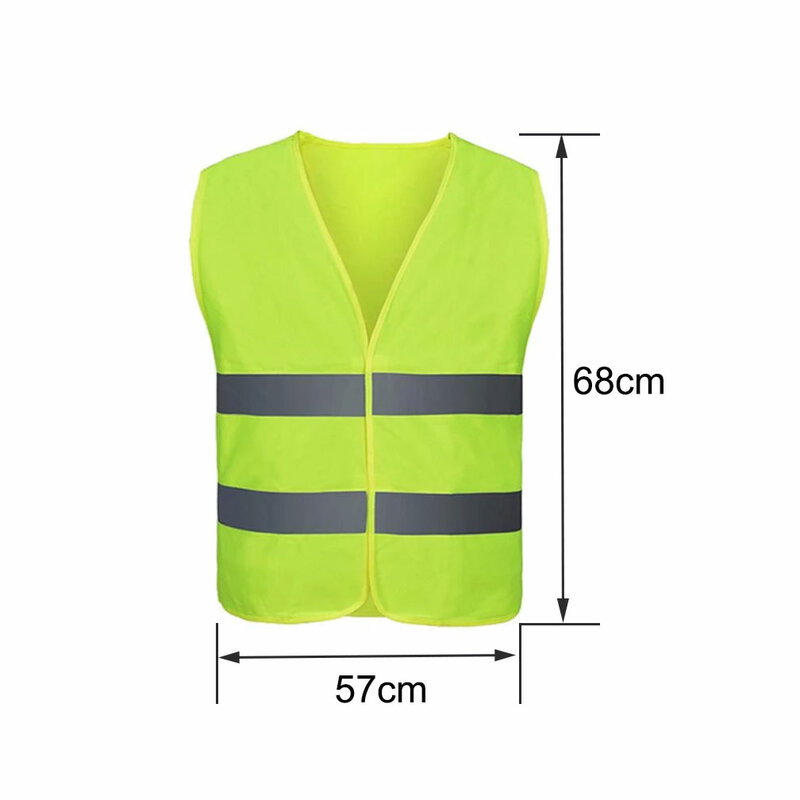 Ropa de seguridad chaleco reflectante ropa de trabajo Construcción de tráfico chaleco de seguridad de alta visibilidad día y noche