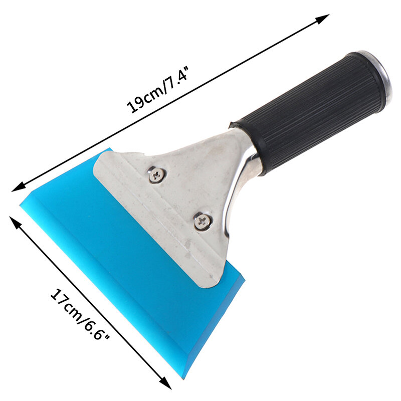 Car Tools Window Squeegee Water Wiper Handled Rubber Ice Scraper Blade Car Auto Snow Shovel Glass Car Cleaner Tinting Tool